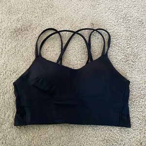 Black Lulu sports bra 🖤